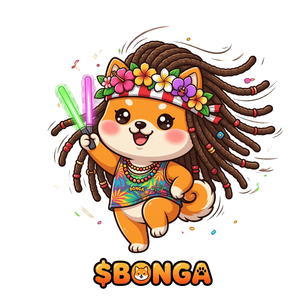Festival Bonga — Dancing at festival with glow sticks